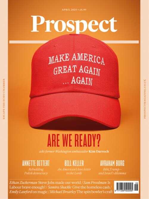 Cover: Prospect magazine
